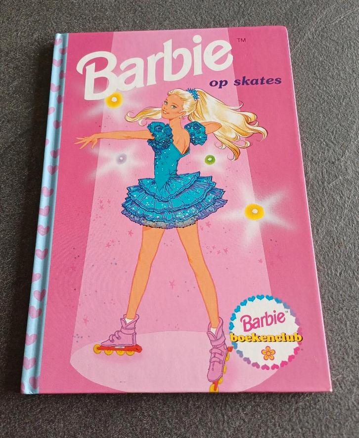 boek: barbie op skates, Livres, Livres pour enfants | Jeunesse | 10 à 12 ans, Comme neuf, Fiction, Enlèvement ou Envoi