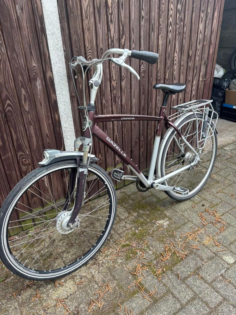 Gazelle heren fiets met werk, Ophalen, Gebruikt, Gazelle, Versnellingen