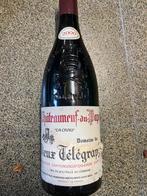 Fles Châteauneuf-du-Pape, Domaine du Vieux Télégraphe, Ophalen, Frankrijk, Zo goed als nieuw, Rode wijn