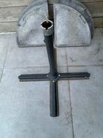 Base de parasol avec boules en béton, Enlèvement, Comme neuf, Base de parasol