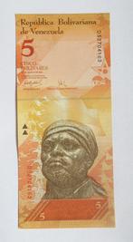 Venezuela 5 Bolívares 2007, Postzegels en Munten, Bankbiljetten | Amerika, Verzenden, Zuid-Amerika