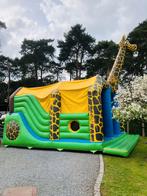 Giraf springkasteel overdekt 8x8m merk Boing, Ophalen, Gebruikt, Feestartikel