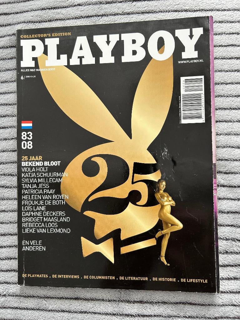 Playboy Collector's edition : 25 j Playboy Juni/2008, Verzamelen, Tijdschriften, Kranten en Knipsels, Ophalen of Verzenden, 1980 tot heden