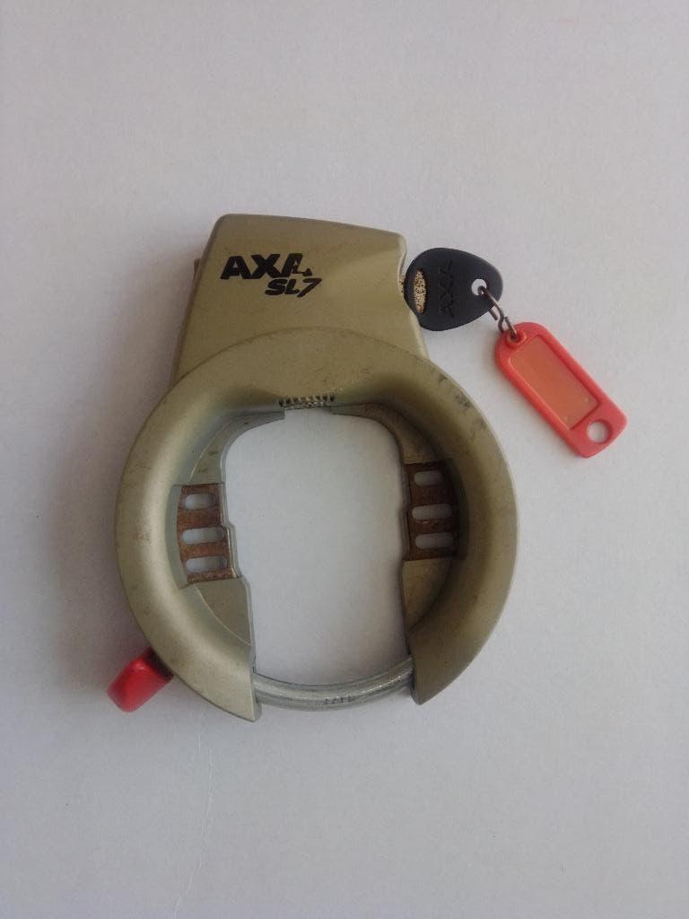 AXA fietsslot, Fietsen en Brommers, Fietsaccessoires | Fietssloten, Ophalen, Gebruikt, Beugelslot