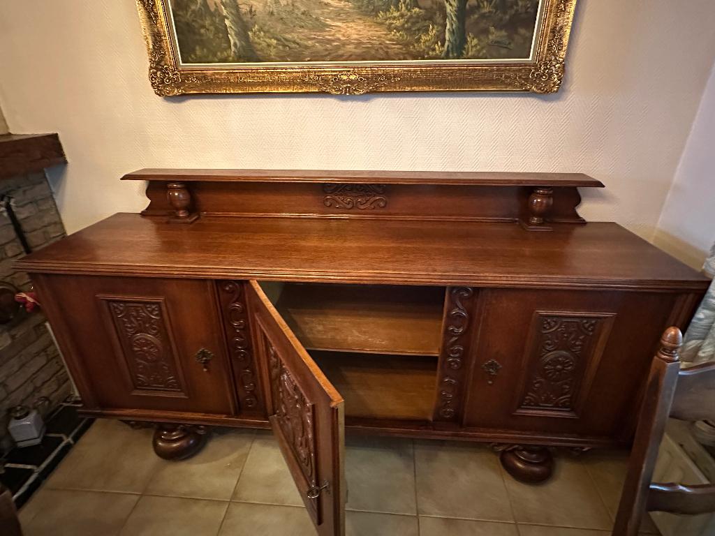 Salle à manger complète, Maison & Meubles, Enlèvement, Comme neuf, Louis XV, 4 à 6 chaises