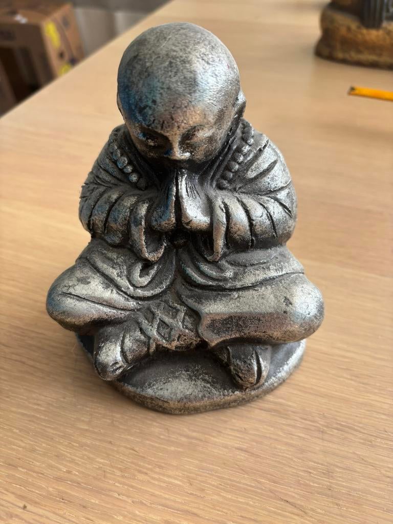 Statue de Bouddha argenté, Enlèvement, Comme neuf