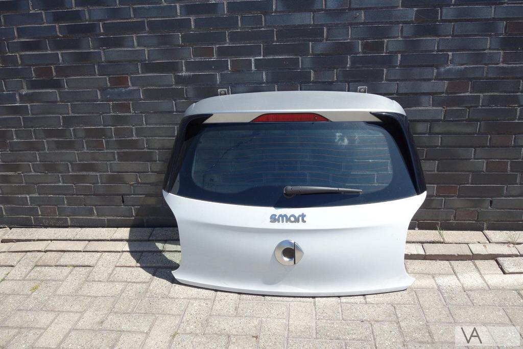 Smart Forfour 2014 - 2019 achterklep wit en zilver €100, Gebruikt, -, Ophalen of Verzenden, Achter