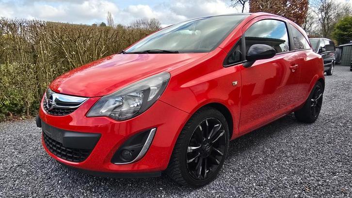 Opel Corsa Black Édition, Auto's, Opel, Bedrijf, Te koop, Corsa, ABS, Airbags, Airconditioning, Boordcomputer, Centrale vergrendeling