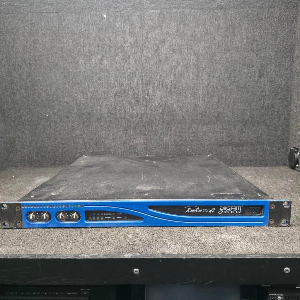 POWERSOFT DIGAM Q4004 versterker 4 x 1000 watt, TV, Hi-fi & Vidéo, Enceintes, Enlèvement ou Envoi