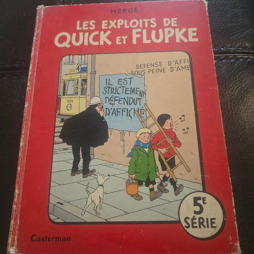 Hergé 1952 les quick et flupke, Boeken, Ophalen of Verzenden