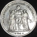 Argent - France - 5 Francs - Hercule - 1876, Enlèvement ou Envoi, France, Monnaie en vrac, Argent
