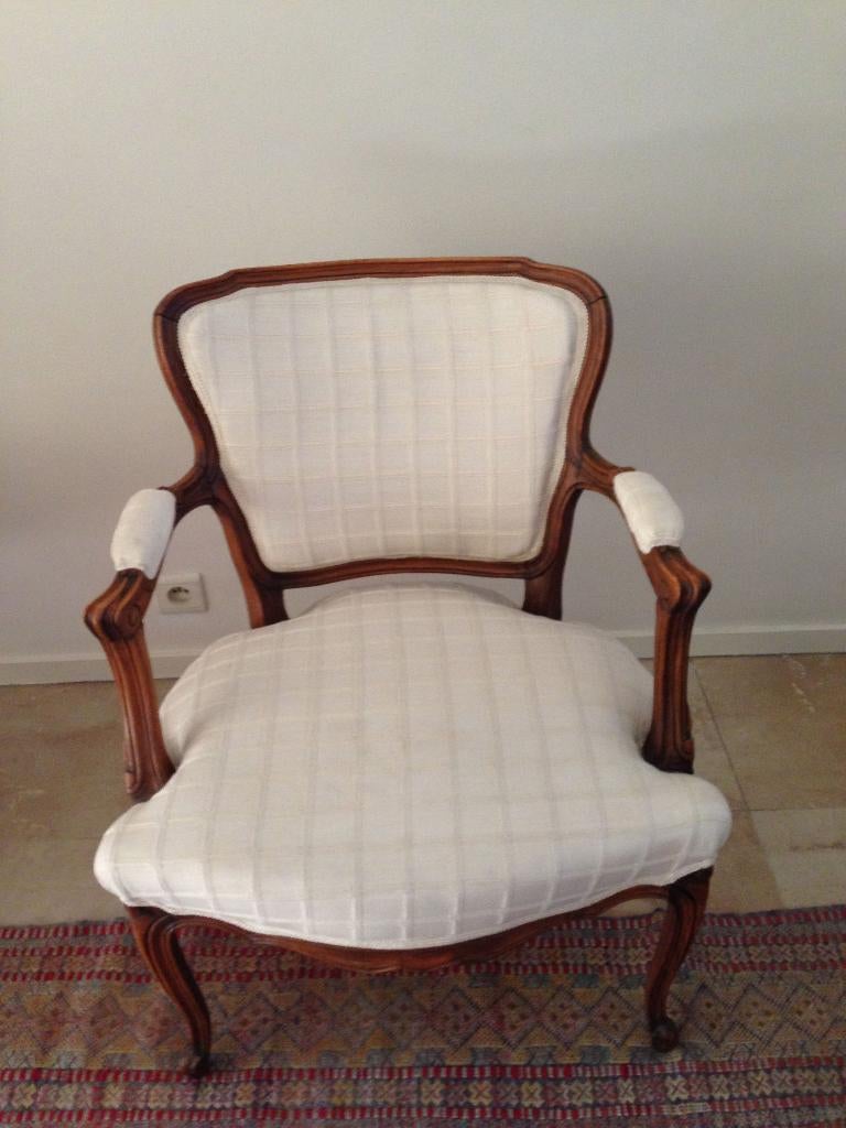 Fauteuil cabriolet style Louis XVI, Antiquités & Art, Enlèvement