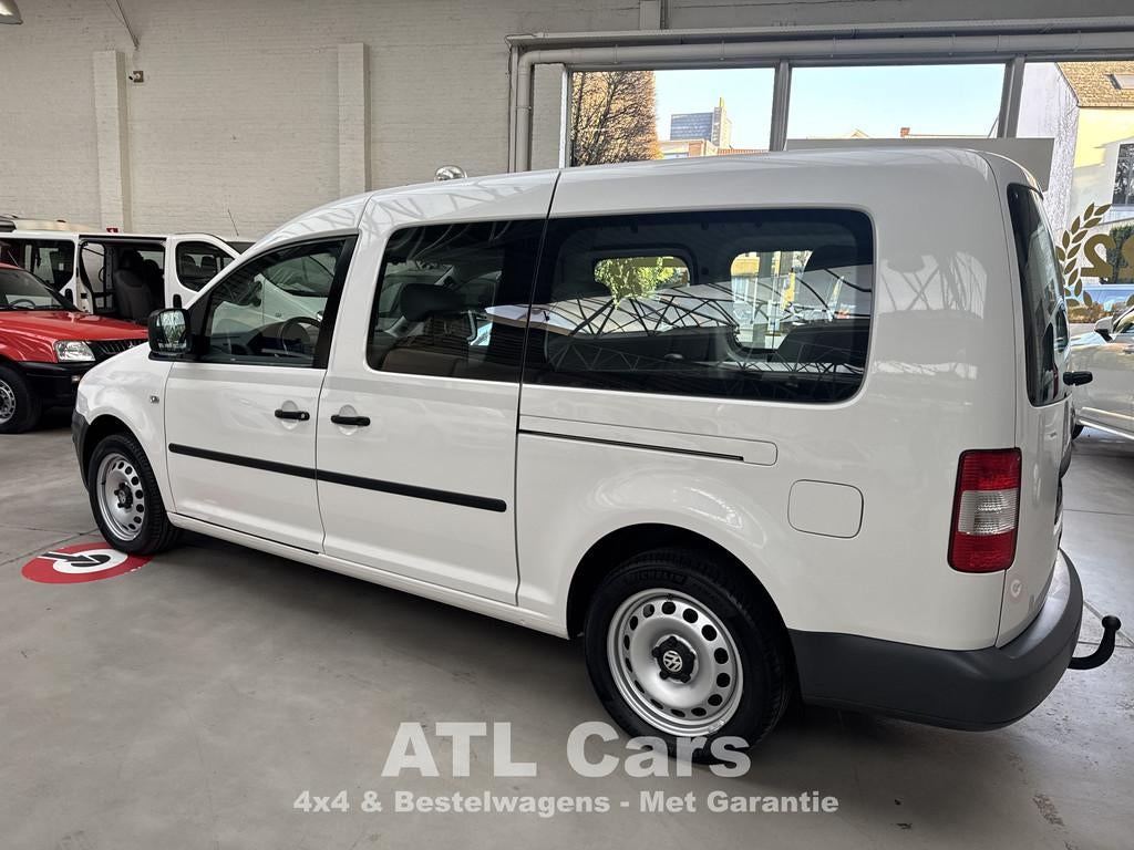 Volkswagen Caddy 2.0TDI | 7 Zitplaatsen | Ex Overheid | 1e E, Auto's, Voorwielaandrijving, Gebruikt, Overige modellen, 4 cilinders