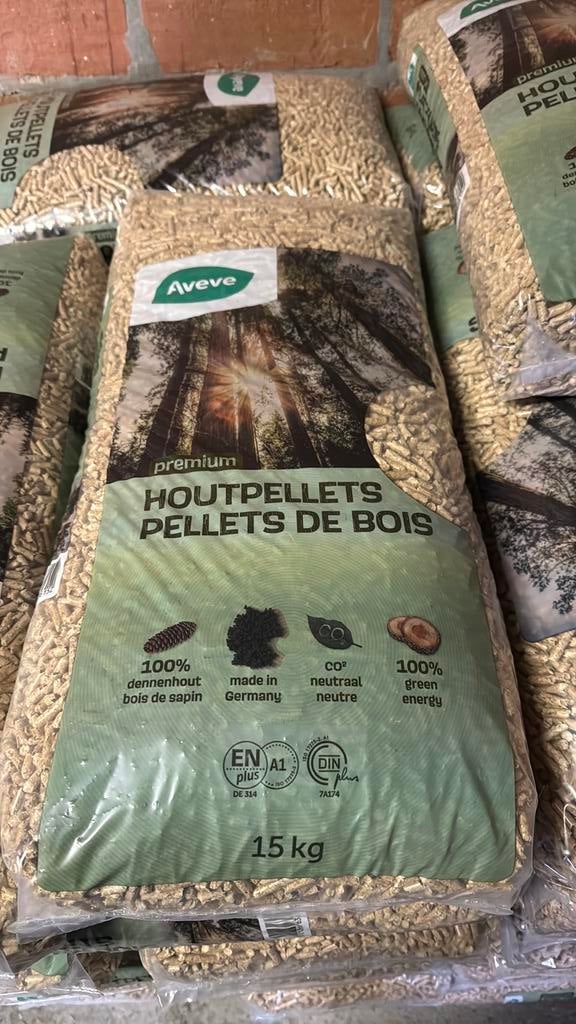 Aveve premium houtpellets, Tuin en Terras, Brandhout, Ophalen