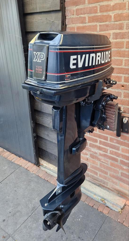 Evinrude 20pk langstaart electrisch start, Watersport en Boten, Buiten- en Binnenboordmotoren, Buitenboordmotor, Ophalen of Verzenden