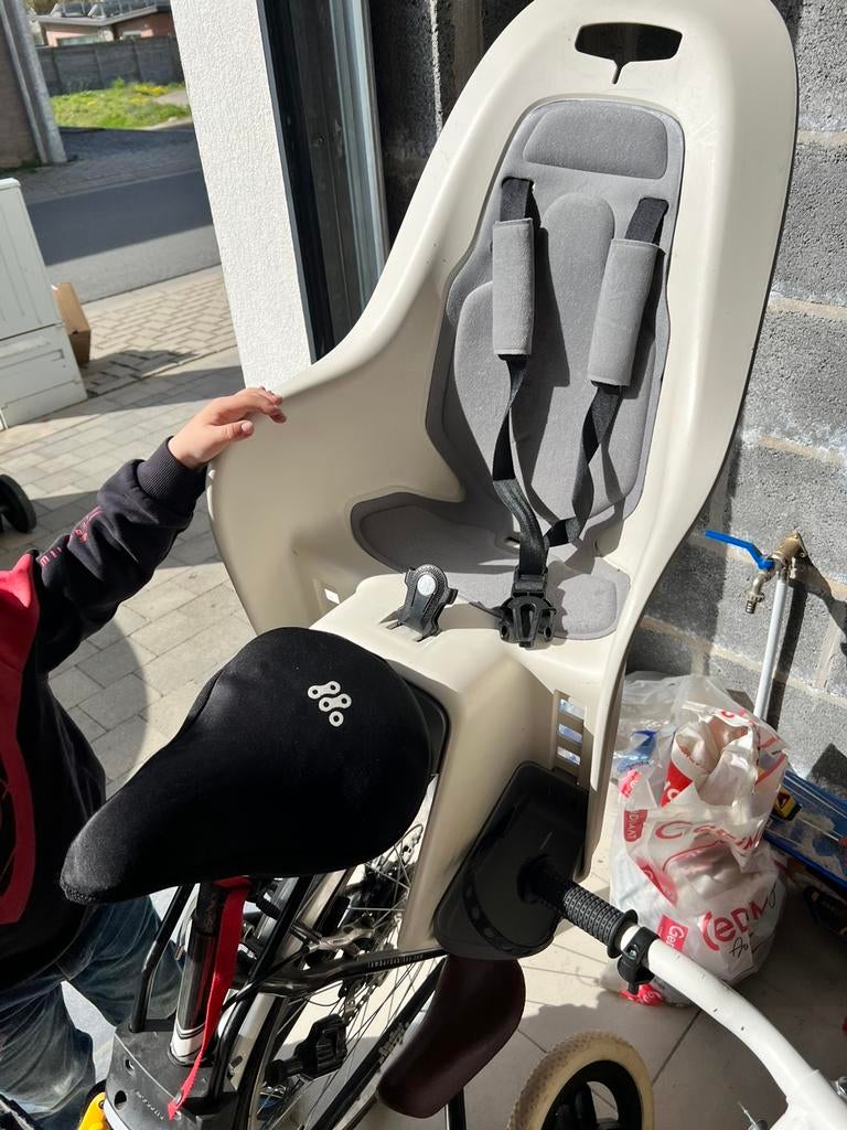 Siege vélo enfants b-twin, Repose-pieds, Comme neuf, 9 à 36 kg, Enlèvement