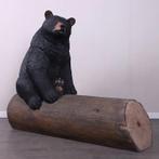 Bear on Trunk Gell Coat – Beer Hoogte 132 cm, Verzamelen, Ophalen, Nieuw