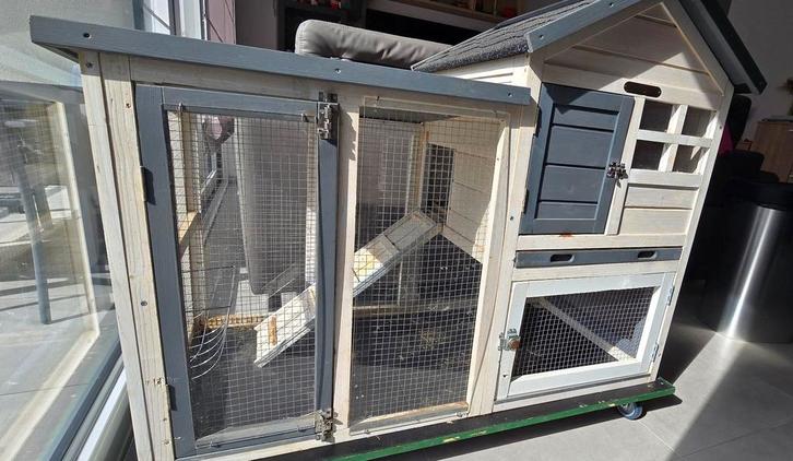 Cage/clapier pour lapins Ext/Int, Animaux & Accessoires, Rongeurs & Lapins | Cages & Clapiers, Cage, Lapin, Enlèvement