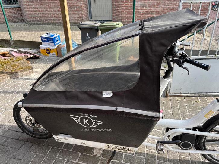 Regenkap voor urban arrow (fiets niet inbegrepen!!!), Vélos & Vélomoteurs, Vélos | Vélos avec bac, Utilisé, Enlèvement