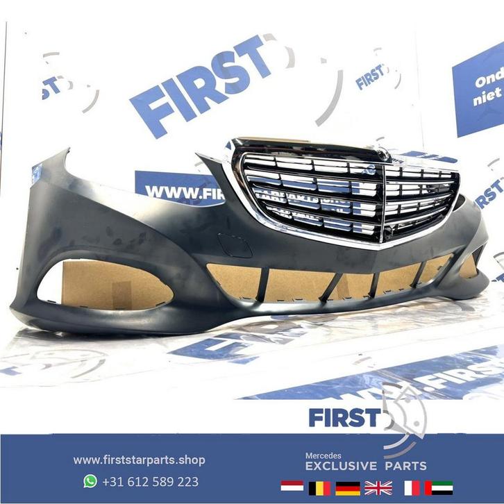 W212 BUMPER S212 E KLASSE FACELIFT VOORBUMPER ELEGANCE A2128, Auto-onderdelen, Carrosserie, Bumper, Mercedes-Benz, Voor, Gebruikt