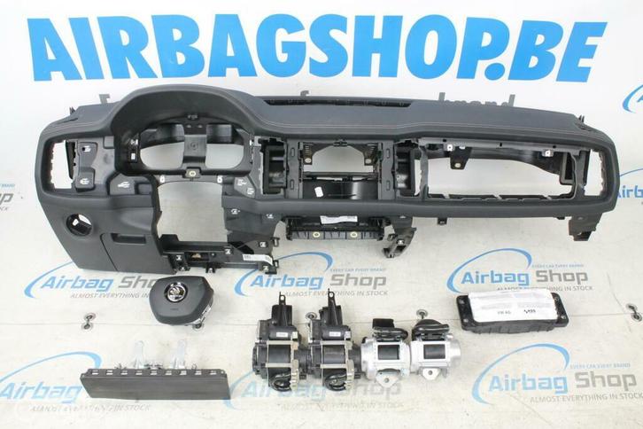 Airbag set Dashboard speaker skoda kodiaq wit stiksel, Autos : Pièces & Accessoires, Tableau de bord & Interrupteurs, Utilisé