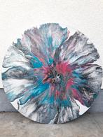 Abstract Modern Acryl canvas diameter 70cm, Antiek en Kunst, Ophalen