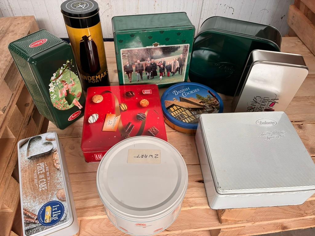 blikken dozen, Verzamelen, Ophalen, Zo goed als nieuw, Koek(jes)