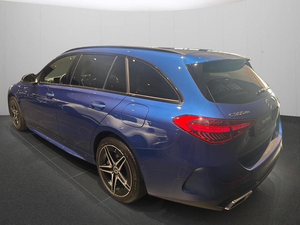 Mercedes-Benz C-Klasse Break C 300 de AMG Line - PANO DAK -, Auto's, Mercedes-Benz, Automaat, 4 cilinders, Blauw, Plug-in hybride