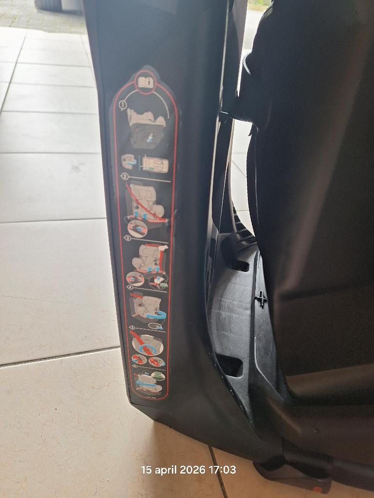 siège auto, Ceinture de sécurité, Dossier réglable, Enlèvement, Utilisé