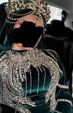 Bindalli/Kinalik Hennajurk Yesil Emerald Groen met Kroon, Kleding | Dames, Ophalen, Zo goed als nieuw, Groen, Trouwjurk