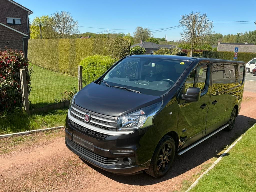 FIAT TALENDTO DUBBEL CABINE SQUADRA BTW AFTREKBAAR, Auto's, Bestelwagens en Lichte vracht, Bedrijf, Te koop, Automatische klimaatregeling