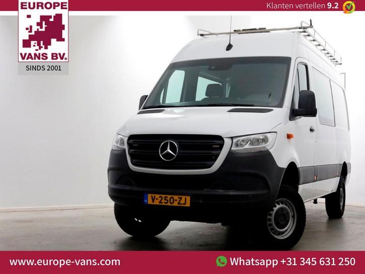 Mercedes-Benz Sprinter 314 CDI 143pk E6 L2H2 4x4 ZG1 D.C. Ai, Auto's, Bestelwagens en Lichte vracht, Bedrijf, 4x4, ABS, Airconditioning