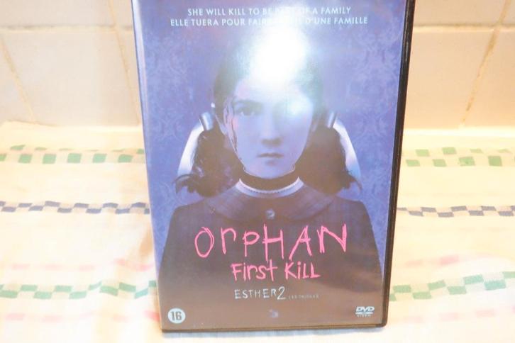 DVD Orphan First Kill.Esther2., CD & DVD, DVD | Thrillers & Policiers, Comme neuf, Thriller d'action, À partir de 16 ans, Envoi