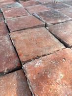 Lot antieke terracotta tegels Voor info BELLEN 0474220705, Antiek en Kunst, Ophalen