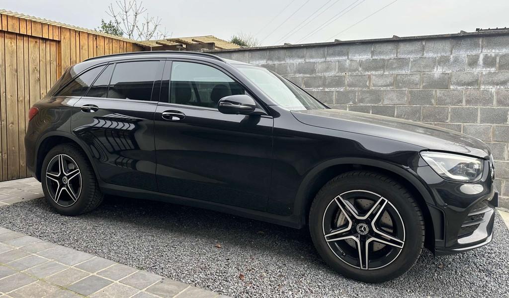 Mercedes-Benz GLC 220 d AMG Line Pano Keyless Led Navi ACC F, Auto's, Mercedes-Benz, Bedrijf, Te koop, GLC, 360° camera, ABS, Adaptive Cruise Control
