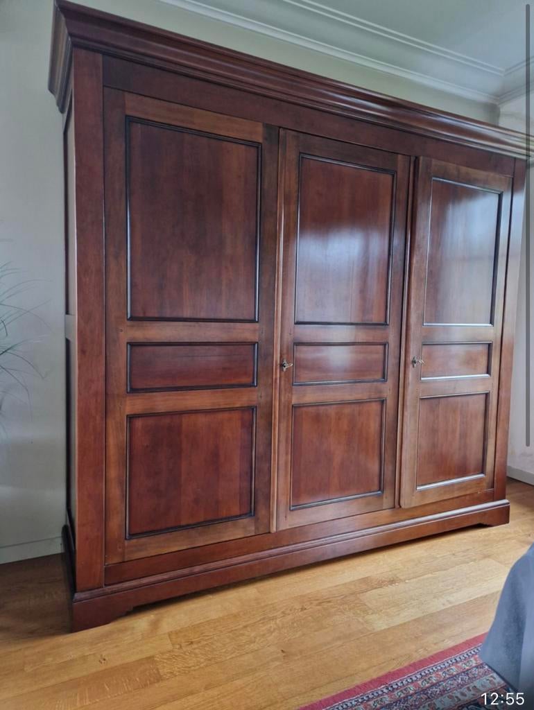 Kast in kerselaar, Ophalen, Met deur(en), Zo goed als nieuw, 200 cm of meer