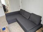 Canape avec méridienne ikea, Ophalen, Gebruikt, Twijfelaar, 120 cm