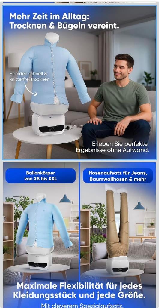 Vlectro strijkpop / strijkhulp, Elektronische apparatuur, Strijkijzers en Strijkplanken, Ophalen of Verzenden, Zo goed als nieuw