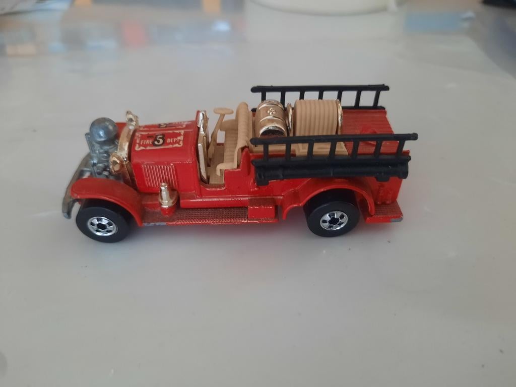 Pompier Vintage Hot Wheels, Envoi, Utilisé, Voiture