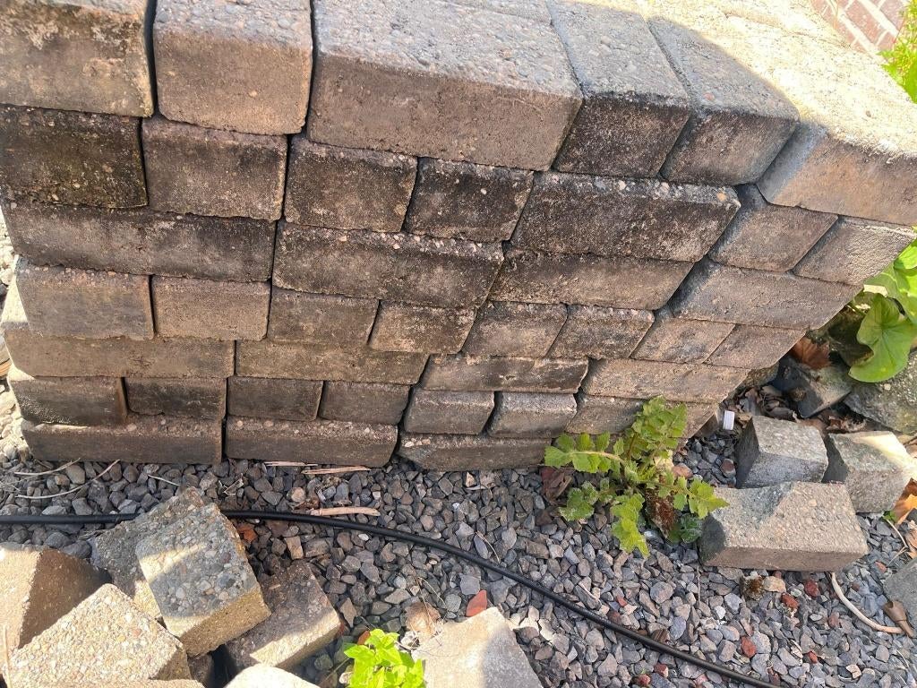 Klinkers tuin, Tuin en Terras, Tegels en Klinkers, Zo goed als nieuw, Klinkers, Beton, 10 m² of meer, Ophalen