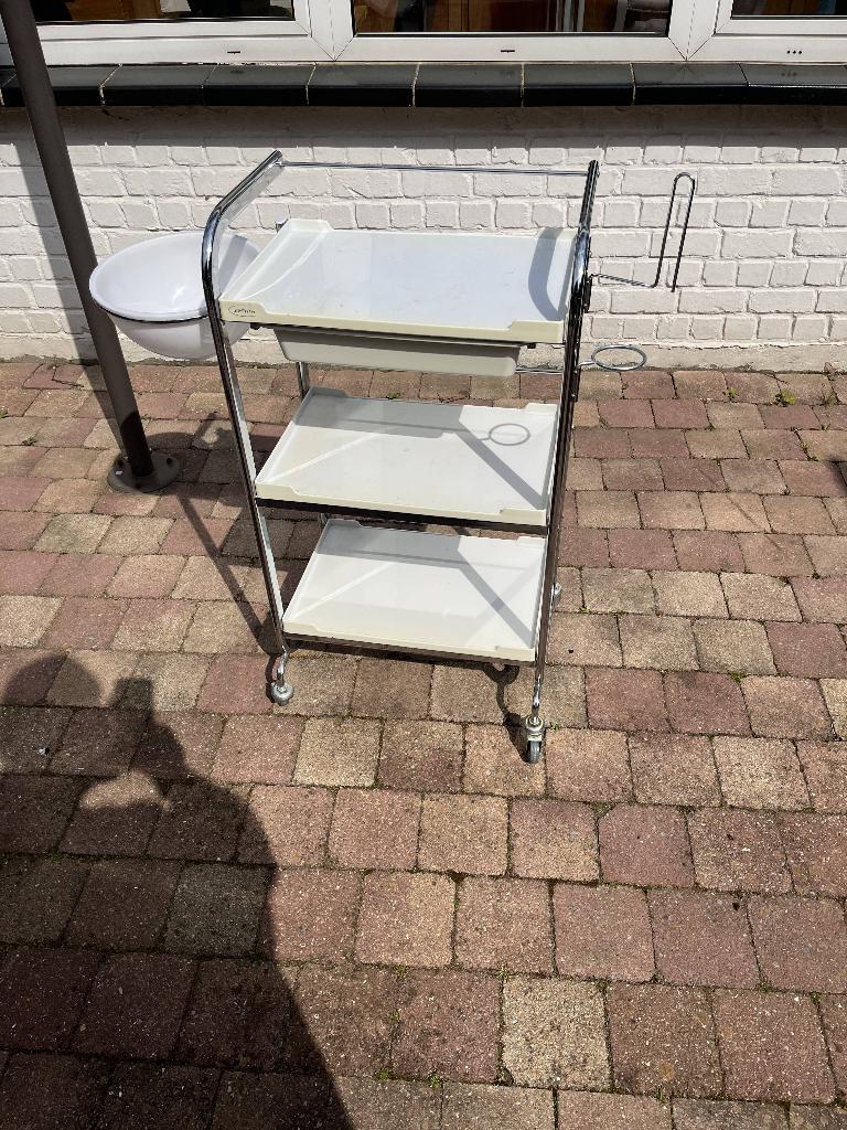 Desserte, Maison & Meubles, Tables | Dessertes, 25 à 50 cm, Enlèvement, Utilisé, Moins de 50 cm