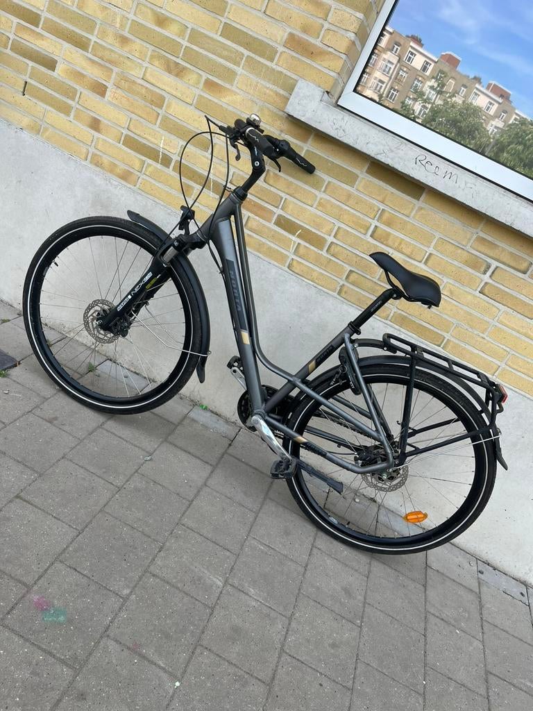 Norta damesfiets, Ophalen