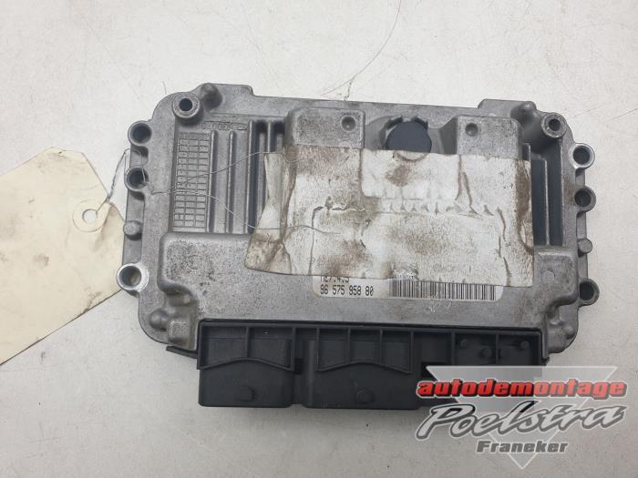Ordinateur gestion moteur d'un Citroen C4, -, 3 mois de garantie, Utilisé, -
