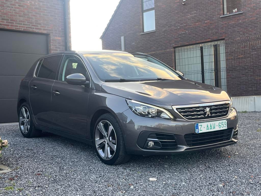 Peugeot 308 1.2 benzine automaat, 78000km, CarPlay, Autos, Peugeot, Argent ou Gris, Achat, Euro 6, Entreprise