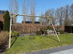 Houten schommel met veel toebehoren, Ophalen, Zo goed als nieuw, Schommel
