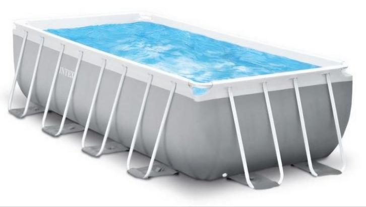 Intex zwembad 400x200 met glasfilter en warmtepomp, Jardin & Terrasse, Accessoires de piscine, Échelle, Enlèvement