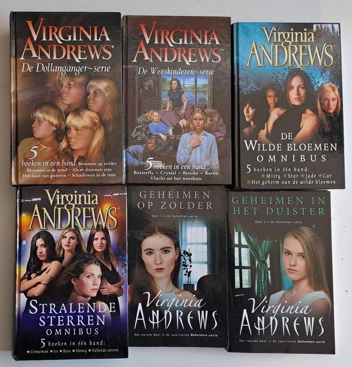 Boeken Virginia Andrews, Boeken, Romans, Gelezen, Ophalen of Verzenden