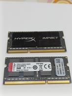 Kingston hyper x 2x8GB laptop geheugen, Computers en Software, RAM geheugen, Ophalen, DDR3, Laptop