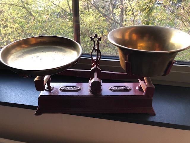 Antieke weegschaal, Antiek en Kunst, Antiek | Gereedschap en Instrumenten, Ophalen