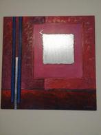 Lot de 2 tableaux abstraits, Enlèvement, Comme neuf, 50 à 75 cm